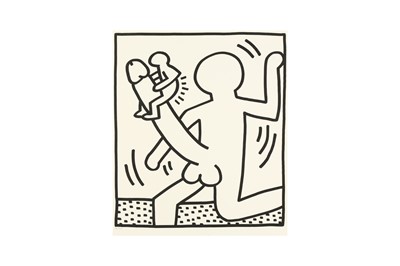 Lot 144 - KEITH HARING (AMERICAN 1958-1990)