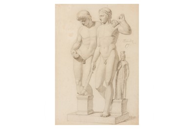 Lot 25 - CARL CHRISTIAN CONSTANTIN HANSEN (ROME 1804 -1880 COPENHAGEN)