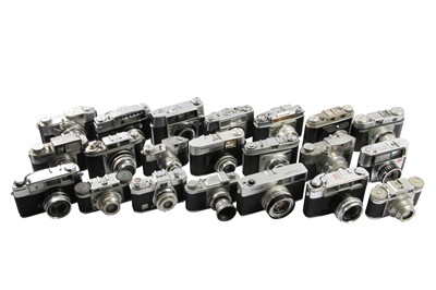 Lot 64 - A Braun Paxette & Other Cameras.