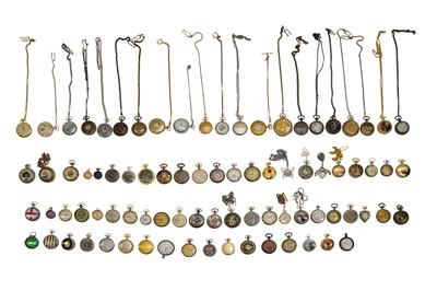 Lot 91 - A LARGE GROUP OF POCKET WATCHES