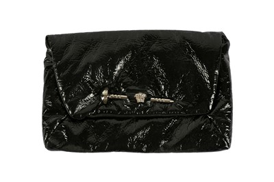Lot 75 - Versace Black Medusa Screw Chain Shoulder Bag