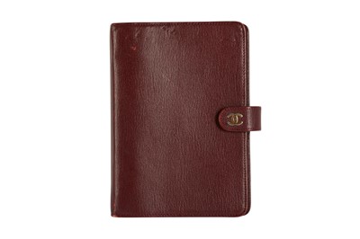 Lot 8 - Chanel Burgundy CC Agenda Cover