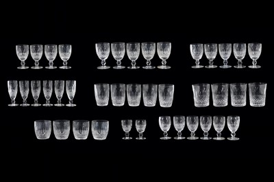 Lot 142 - A PART SUITE OF WATERFORD CRYSTAL 'COLLEEN' PATTERN GLASSES