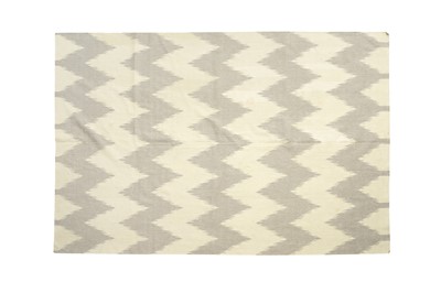 Lot 476 - AN INDIAN JAIPUR DHURRIE