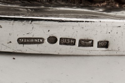 Lot 125 - A rare late 19th century Anglo – Indian silver bowl, Poona circa 1890 upon an early 20th century Burmese silver stand, probably Rangoon circa 1910