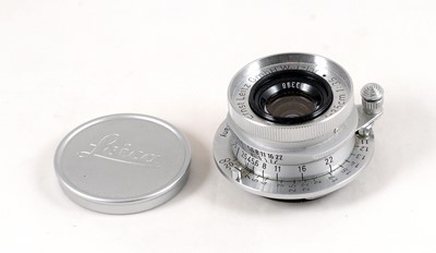 Lot 173 - Leitz Summaron 3.5cm f3.5 L39 Screw Mount Lens.