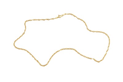 Lot 121 - A FINE CHAIN NECKLACE
