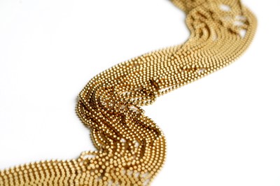 Lot 202 - CARTIER: 'DRAPERIE' NECKLACE, CIRCA 1999