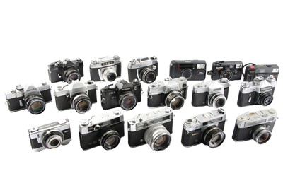 Lot 50 - A Yashica LYNX 14 with 45mm f1.4 & Other Cameras.