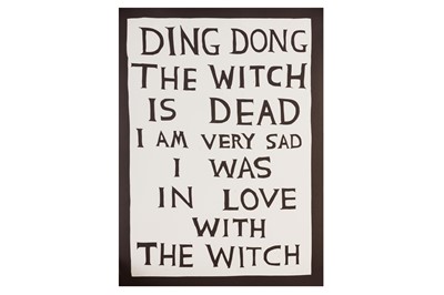 Lot 279 - DAVID SHRIGLEY OBE (BRITISH B.1968)