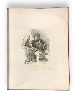 Lot 183 - Thomas Landseer, Monkey-ana or Men in Miniature