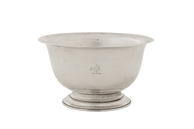 Lot 438 - A George III sterling silver slops or waste bowl, London 1775 by Charles Wright