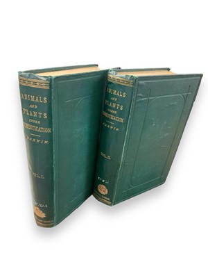 Lot 78 - Charles Darwin, Variation of Animals and Plants under Domestication, first issue, 1868
