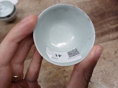 Lot 457 - A GROUP OF CHINESE WINE CUPS