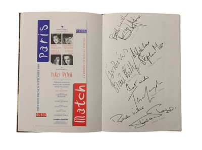 Lot 25 - Autograph Album.- Theatre Interest