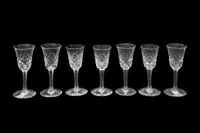 Lot 288 - A GROUP OF BACCARAT CORDIAL GLASSES