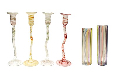 Lot 285 - A GROUP OF STUDIO GLASS