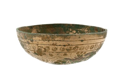 Lot 62 - AN 10TH-11TH CENTURY PERSIAN GHAZNAVID BRONZE BOWL