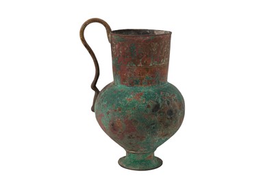 Lot 68 - A 12TH-13TH CENTURY PERSIAN SELJUK BRONZE JUG
