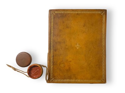 Lot 15 - Jesuits: Petrus Beckx [Peter Jan Beckx], Praepositus Societati Jesu..., manuscript, 1860