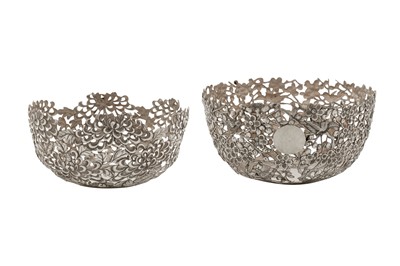 Lot 180 - An early 20th century Chinese export silver bowl, Shanghai circa 1910 by Dong Kun Ji