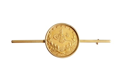Lot 91 - A KURUSH COIN BROOCH