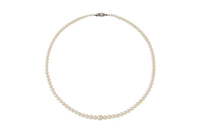 Lot 95 - MIKIMOTO | A PEARL NECKLACE