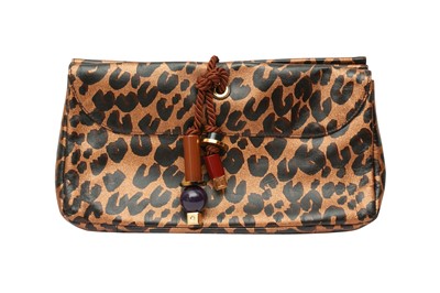 Lot 243 - Louis Vuitton Dore Gold Nocturne African Queen Clutch