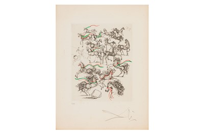 Lot 10 - Dali.  Poemes de Mao Tse-Toung, 1967  1/100