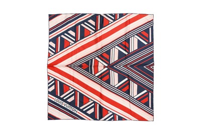 Lot 128 - Louis Vuitton Geometric Silk Scarf
