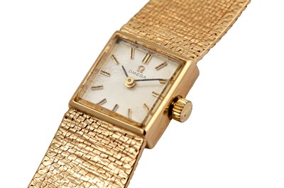 Lot 354 - OMEGA BRACELET WATCH