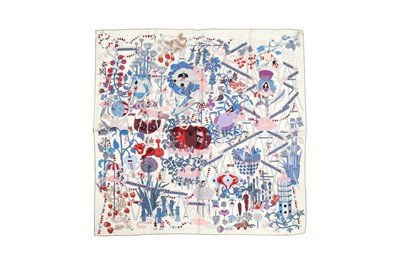 Lot 107 - Hermes 'Le Potager Extraordinaire' Silk Scarf 90