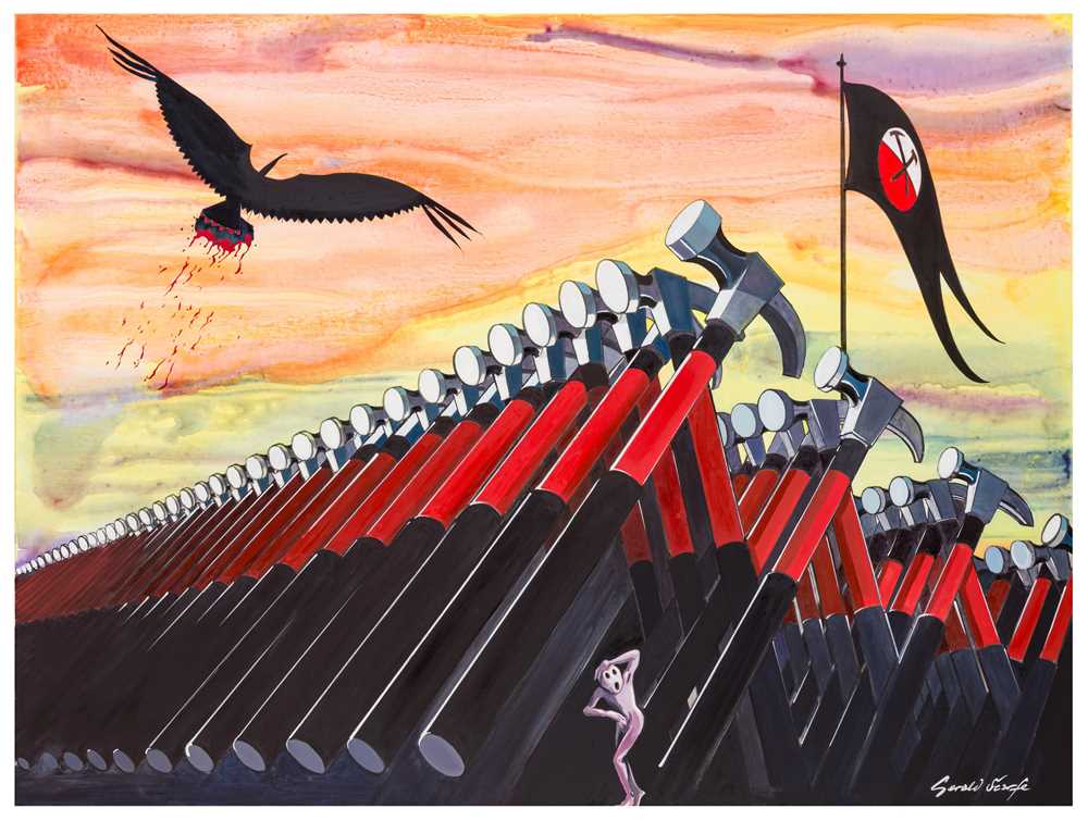 Lot 90 - GERALD SCARFE, C.B.E., R.D.I.  (BRITISH, b.1936)