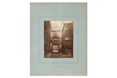 Lot 36 - THE SOCIETY FOR PHOTOGRAPHING RELICS OF OLD LONDON, 1867-1878