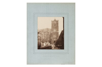 Lot 36 - THE SOCIETY FOR PHOTOGRAPHING RELICS OF OLD LONDON, 1867-1878