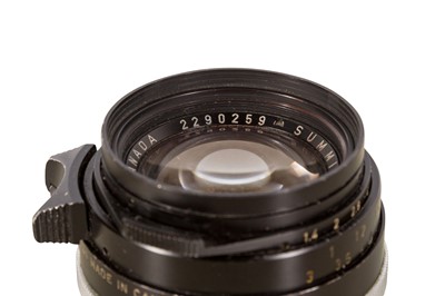 Lot 155 - A Leitz 35mm f/1.4 Summilux Infinity Lock Lens