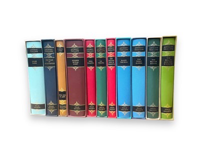 Lot 144 - Anthony Trollope, The Complete Collection, Folio Society, signed by the illustrators