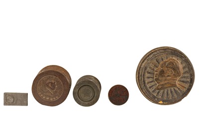 Lot 188 - Steel Moulds for Communist Party ‘Red badges’