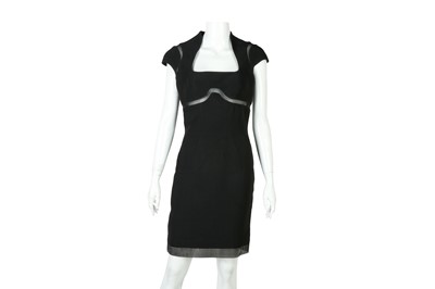 Lot 385 - Thierry Mugler Black Short Sleeve Dress