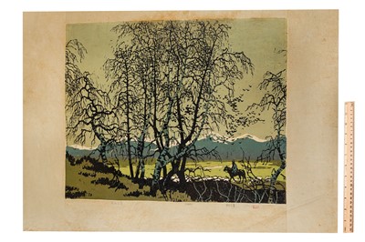 Lot 95 - Dong Hongjian Woodcut Prints