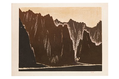 Lot 100 - Dong Hongjian Woodcut Prints