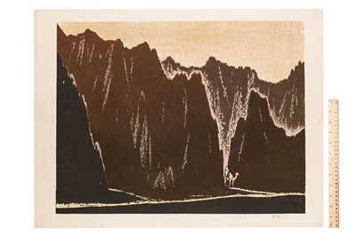 Lot 100 - Dong Hongjian Woodcut Prints
