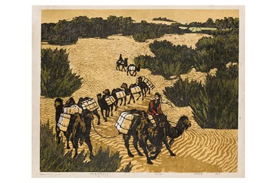 Lot 100 - Dong Hongjian Woodcut Prints