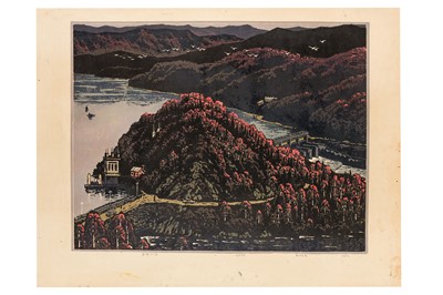 Lot 90 - Dong Hongjian Woodcut Prints