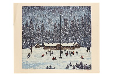 Lot 86 - Dong Hongjian Woodcut Prints