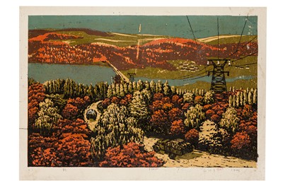 Lot 93 - Dong Hongjian Woodcut Prints