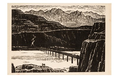 Lot 84 - Dong Hongjian Woodcut Prints