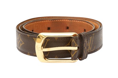 Lot 126 - Louis Vuitton Monogram Ellipse Belt - Size 95