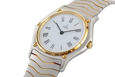 Lot 361 - EBEL CLASSIC WAVE BRACELET WATCH