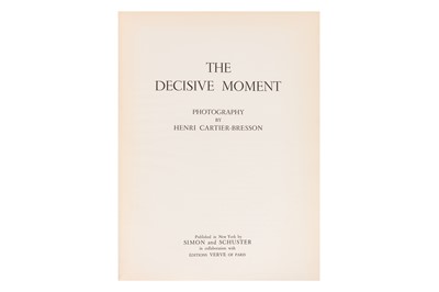 Lot 53 - Henri Cartier-Bresson (1908-2004)